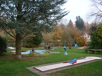 Minigolganlage in Horgauergreut - Bahnhof