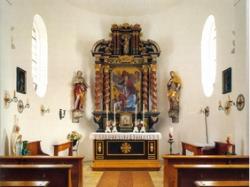 Innenansicht der Nikolaus-Kapelle