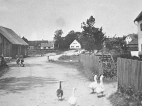 Historisches Foto Rothübergang Unterdorf