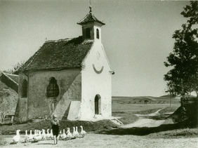 Kapelle in Bieselbach um 1905