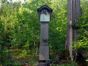 Bildstock im Wald beim Grießberg