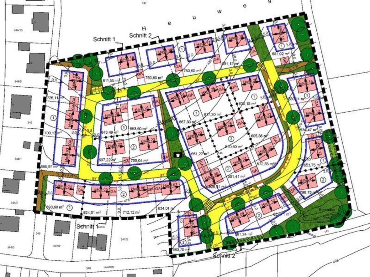 Bebauungsplan Heuwegfeld
